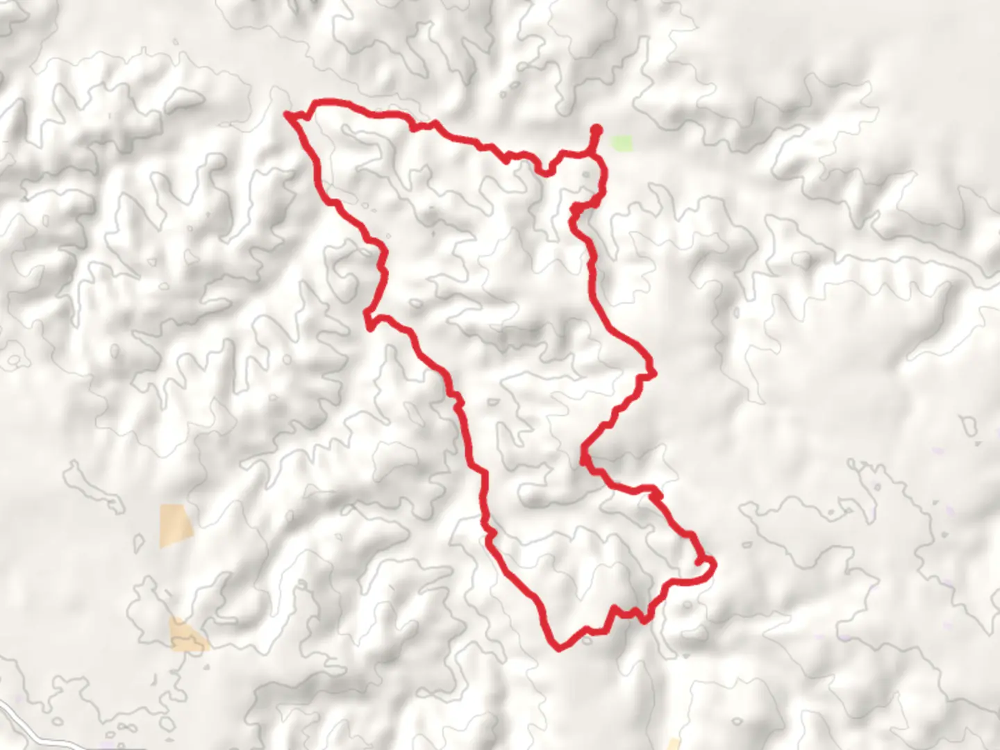 An image depicting the trail Cottonwood and Maah Daah Hey Loop Trail and its surrounding area.