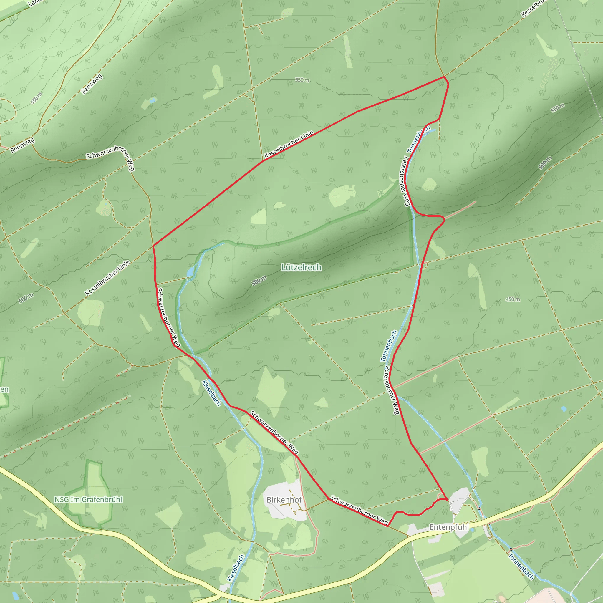 Entenpfuhl 2 Loop mobile static map