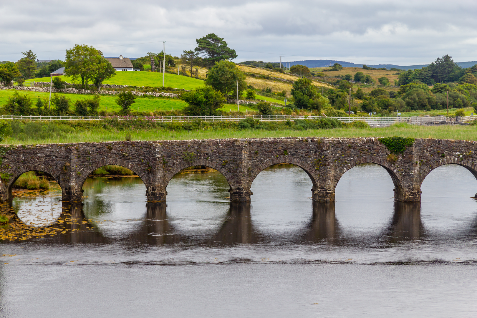 An image depicting the trail Westport Greenway and its surrounding area.