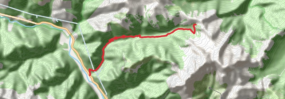 Alta Via 1 spur 2 Map