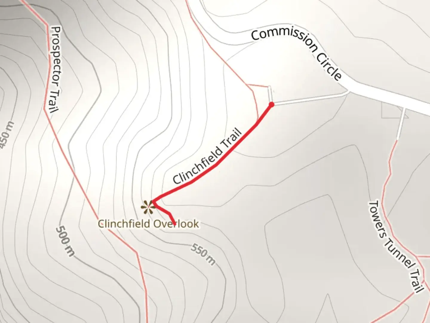 An image depicting the trail Clinchfield Trail and its surrounding area.