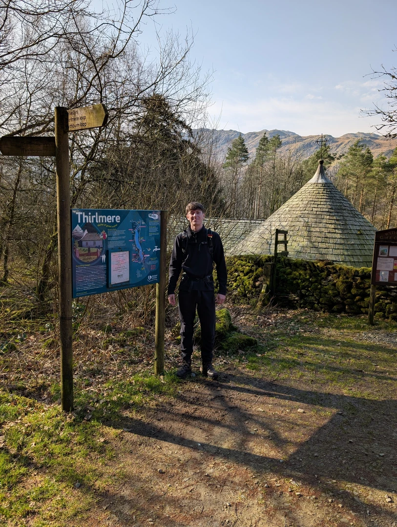 An image depicting the trail 5-The Dunmail loop and its surrounding area.