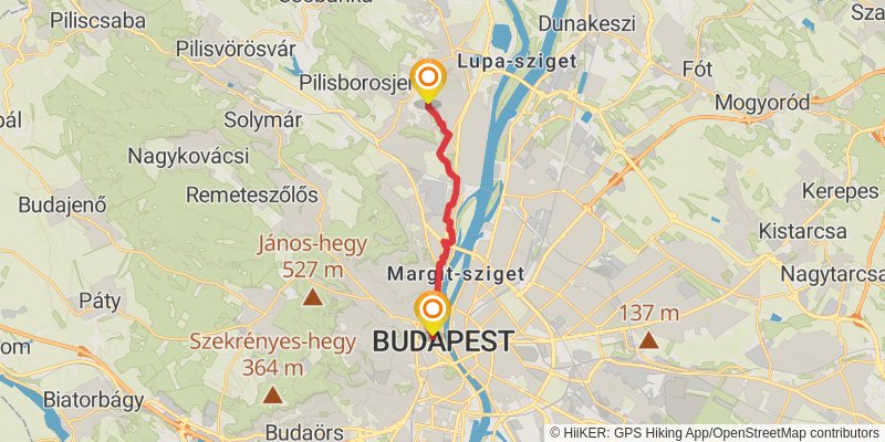 Sultans Trail stage 17 Map