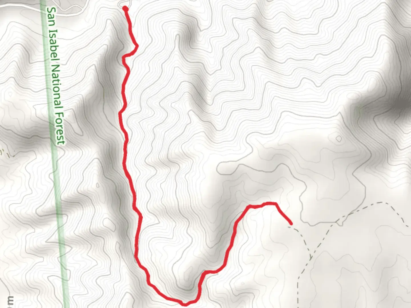 An image depicting the trail Lion Canyon Trail and its surrounding area.