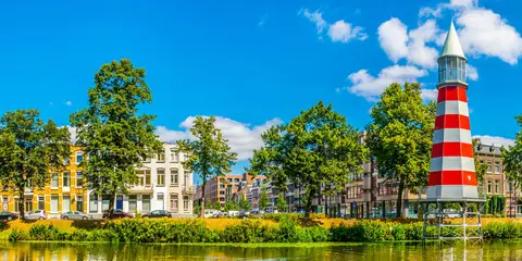 An image depicting the trail Hertogenpad and its surrounding area.