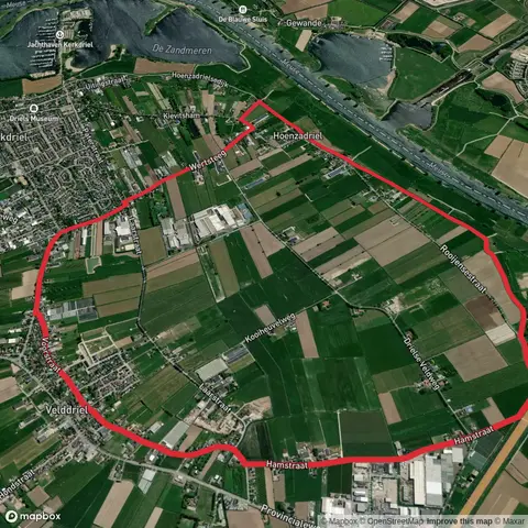 Wordense Weg and Hoenzadrielsedijk Loop