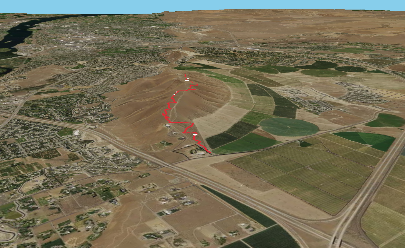 Badger Mountain via SKyline Trail