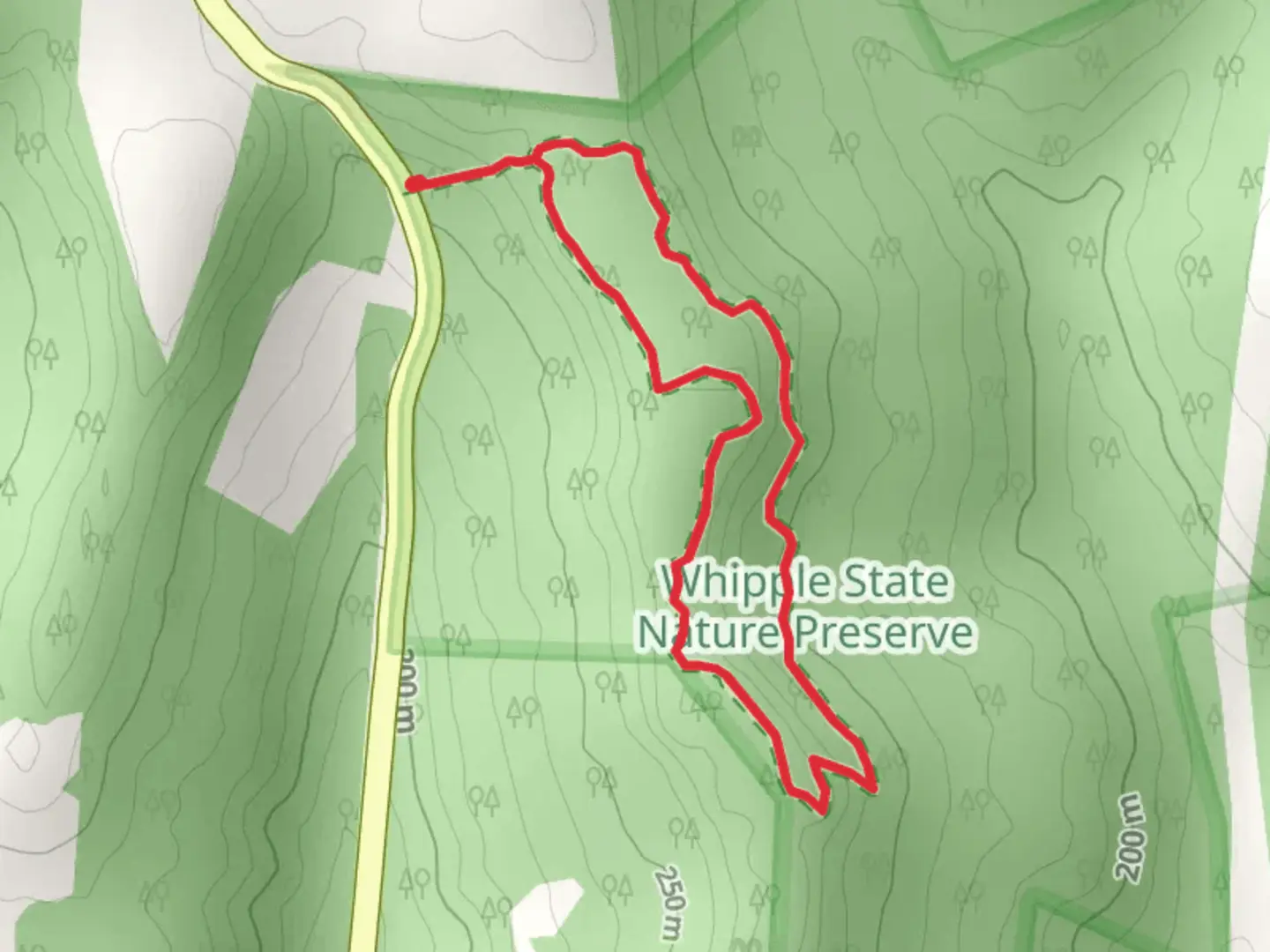 An image depicting the trail Twinleaf Loop Trail and its surrounding area.