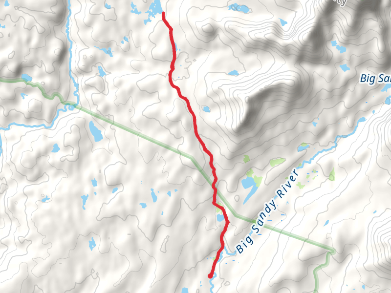 Dads Lake via Fremont