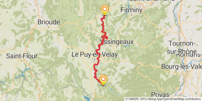 GR 3 - Vallee De La Loire alt 1 Map