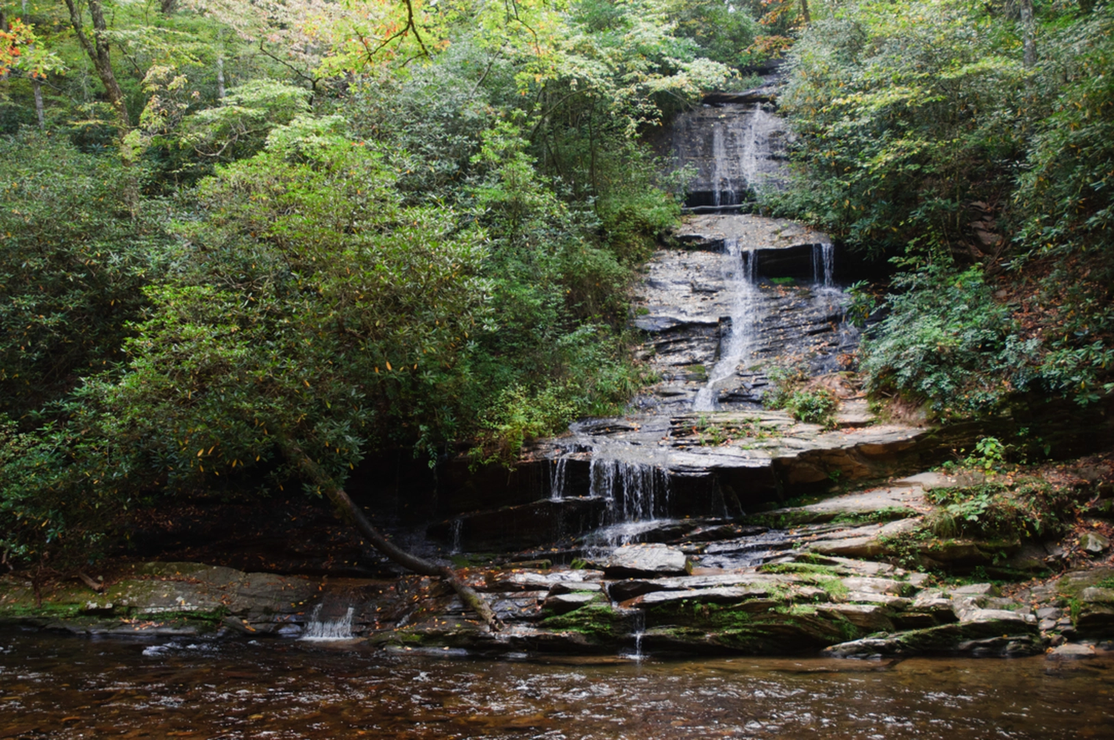 An image depicting the trail Noland Divide Trail to Deep Creek Trail and its surrounding area.