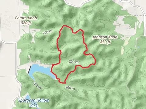 Knobstone Short Loop Trail