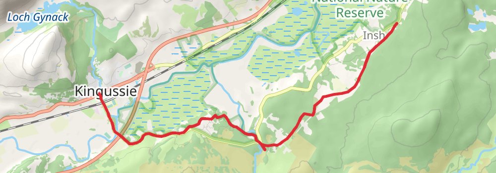 Scottish National Trail stage 24 Map