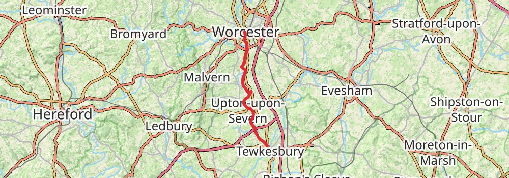 Land's End To John O'Groats stage 29 Map