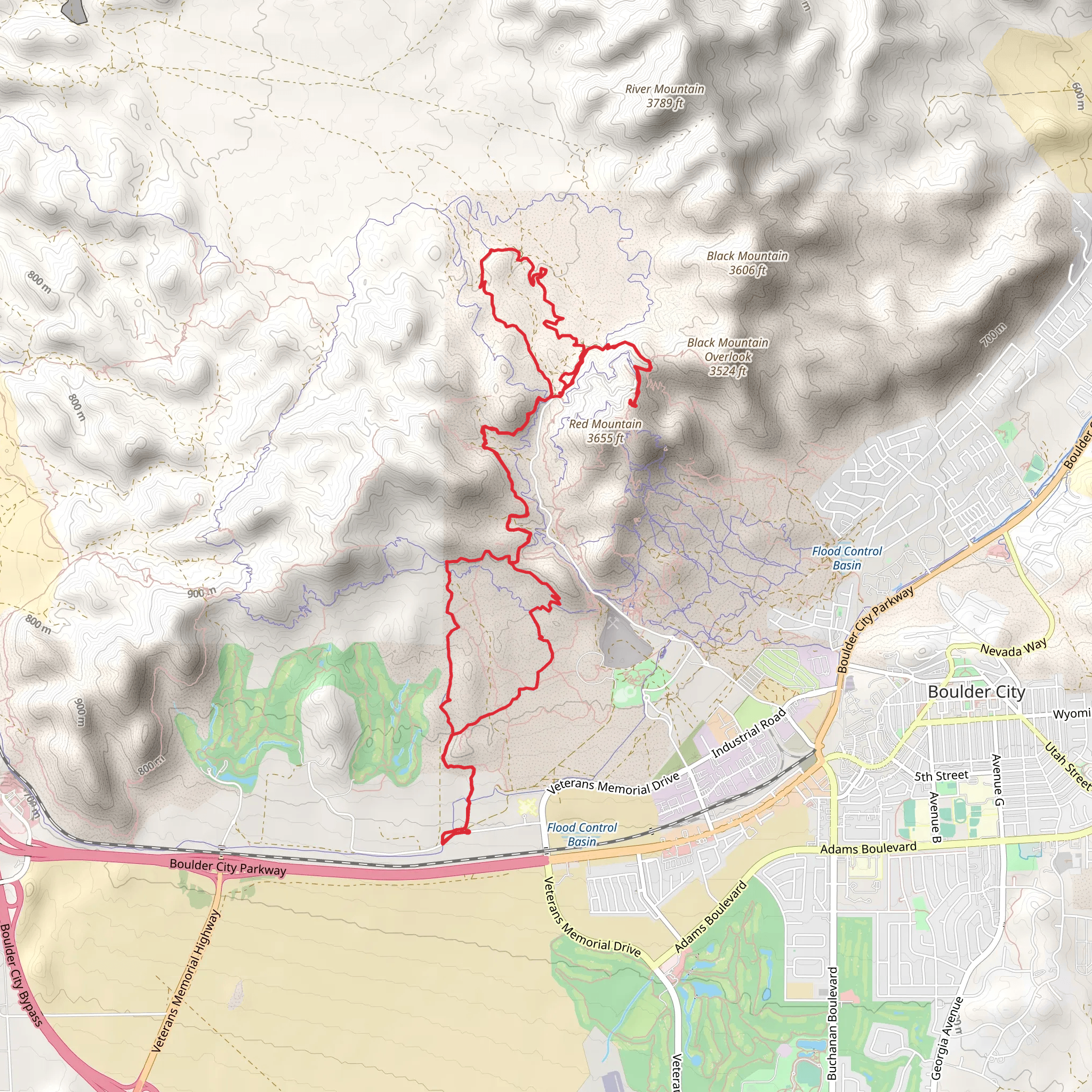 Inner Cardela and Boy Scout Loop mobile static map