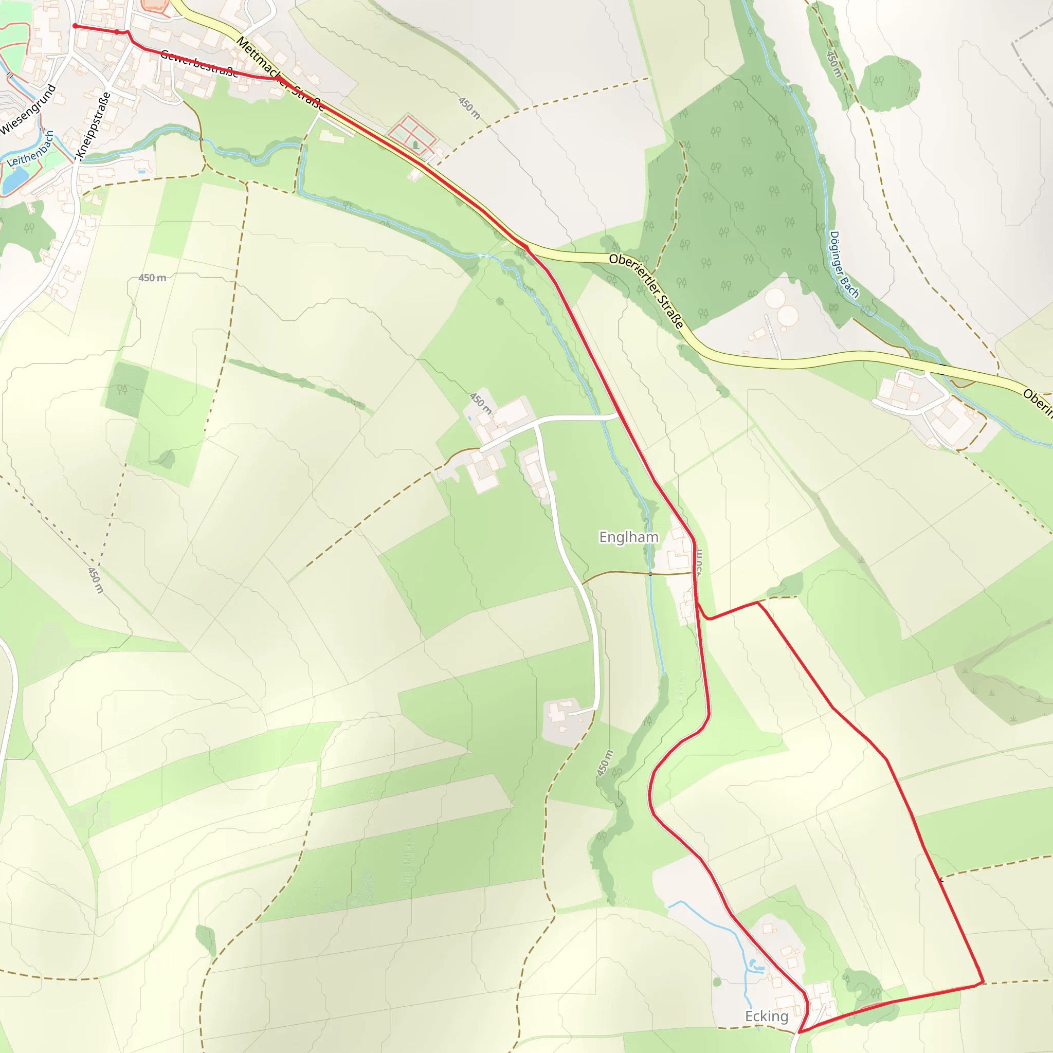 Weg zur Roten Kapelle - Himmelsteig mobile static map