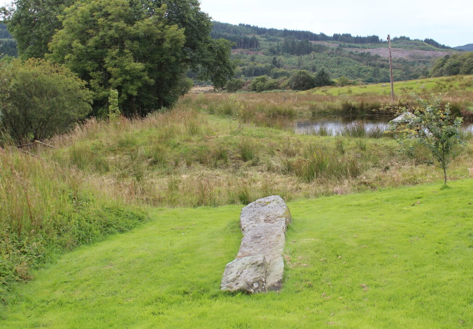 An image depicting the trail Rock Art to Achnabreck Rock Art and its surrounding area.