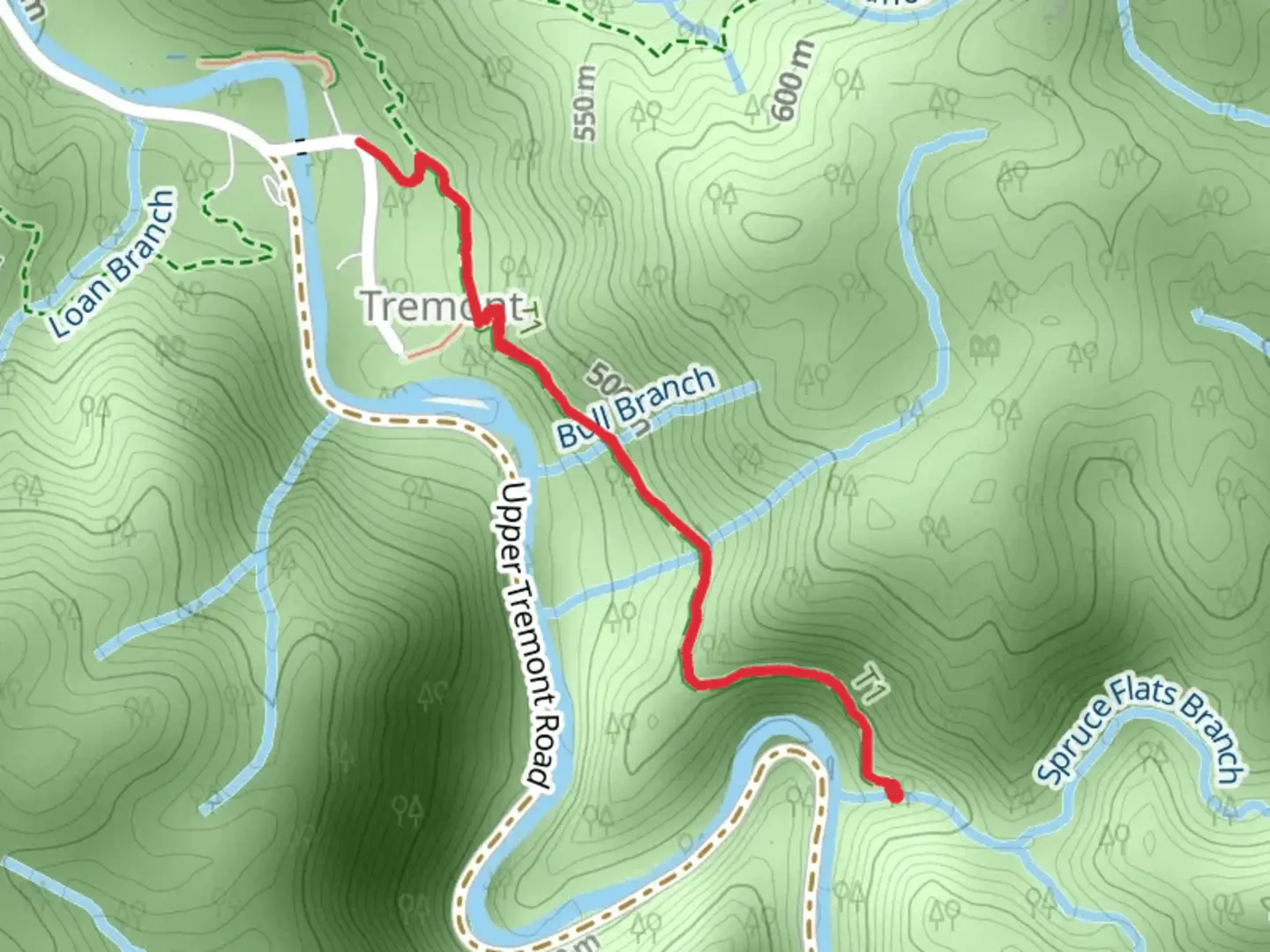 An image depicting the trail Buckeye Trail and its surrounding area.