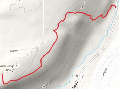 Italy Valley Road Trail