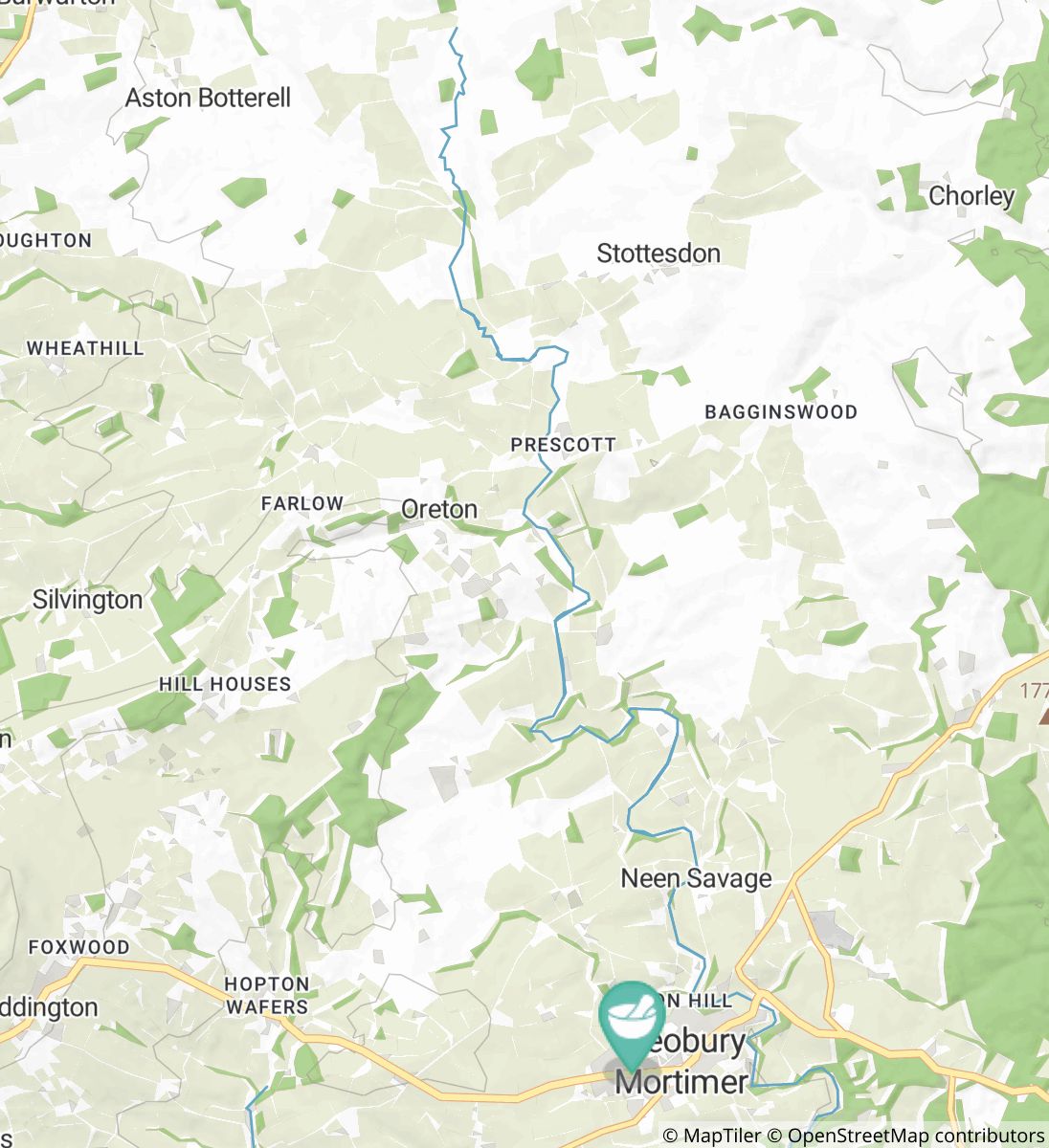 Loop Walk from Cleobury Mortimer via Jack Mytton Way England Food