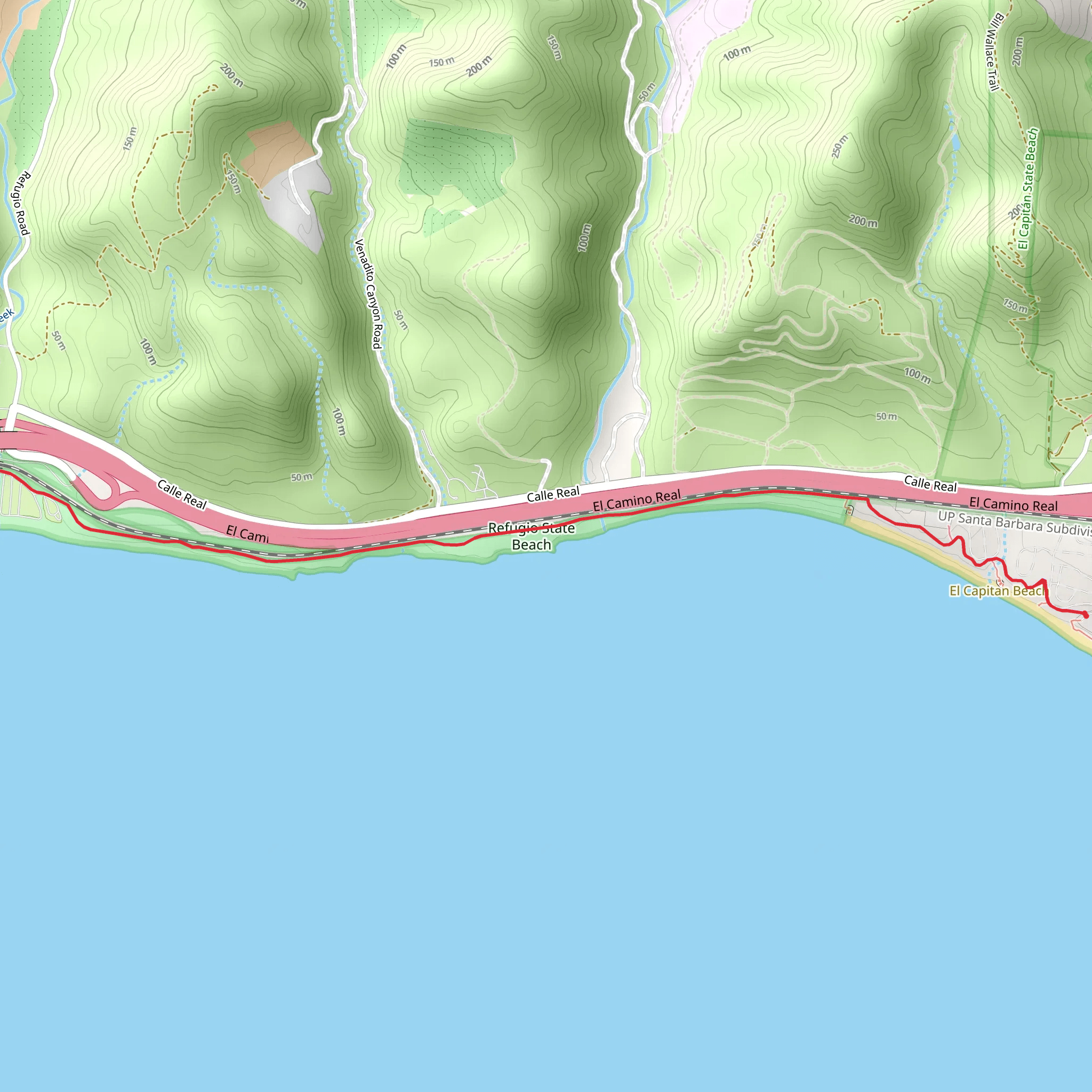 Aniso Trail mobile static map