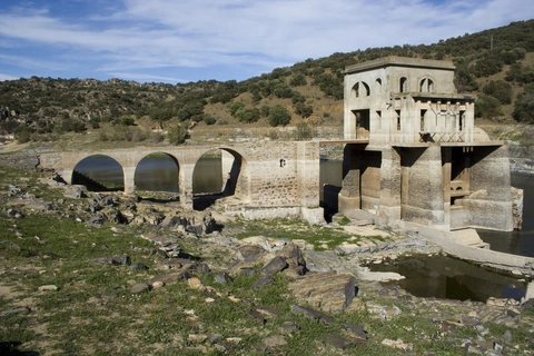 An image depicting the trail Route of the New Wells and Rebollos Mill PR TO 27 and its surrounding area.