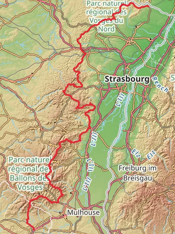 Traversée du massif des vosges