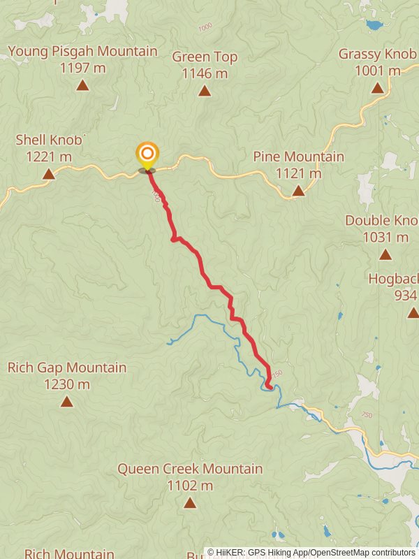 Trace Ridge Trail Henderson County North Carolina