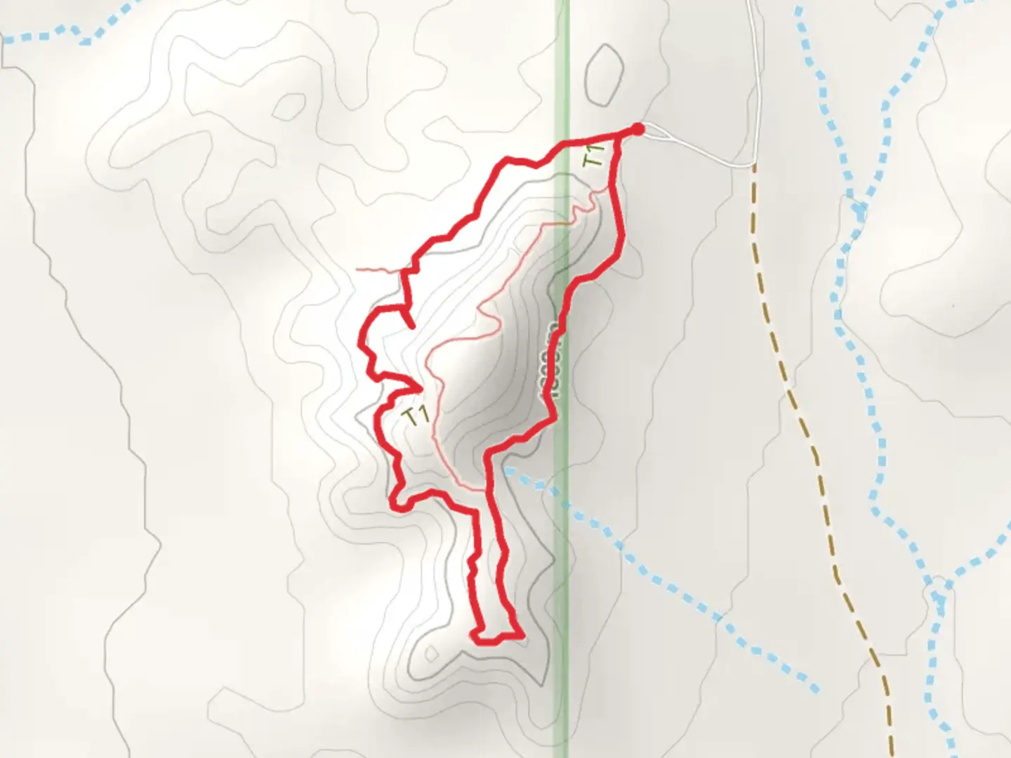 An image depicting the trail Shakepeare Arch Trail and its surrounding area.