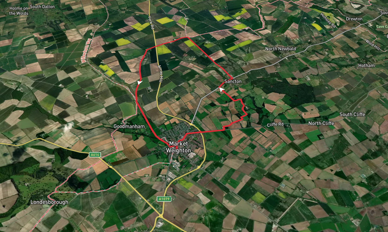 Market Weighton and Sancton Loop Walk
