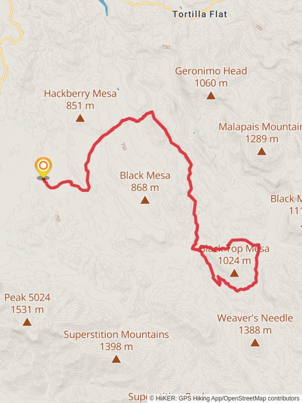 Second Water, Bull Pass and Dutchman Loop Trail