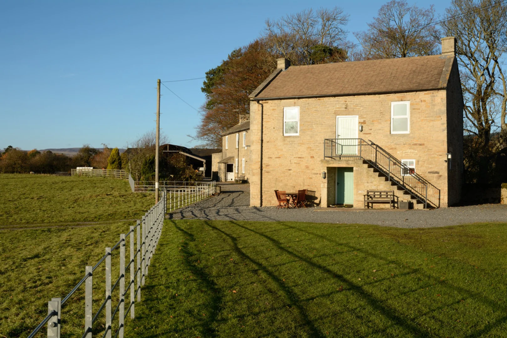 An image depicting the trail Skittle Bank and River Tees via Tees Railway Path and its surrounding area.