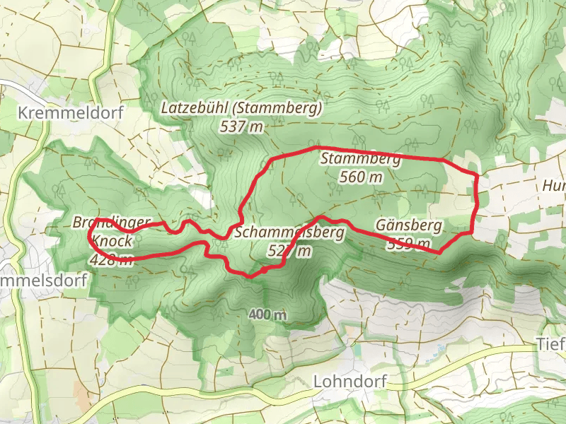 Grosse Stammbergtour Loop