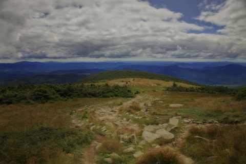 An image depicting the trail Hurricane Mountain Trail and its surrounding area.