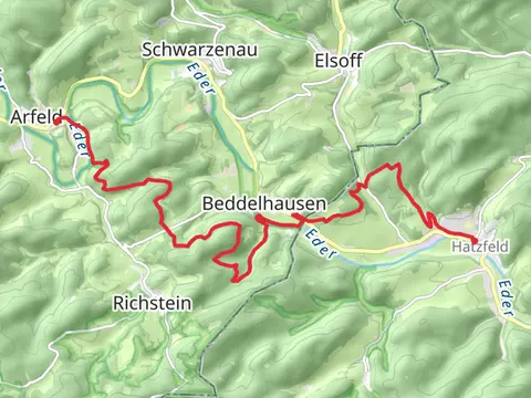 Arfeld to Hatzfeld Walk