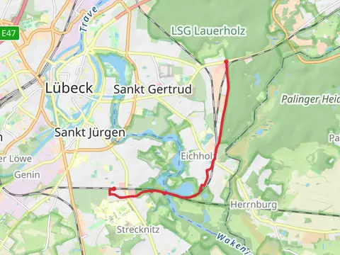 Der Kleine See via Draegerweg