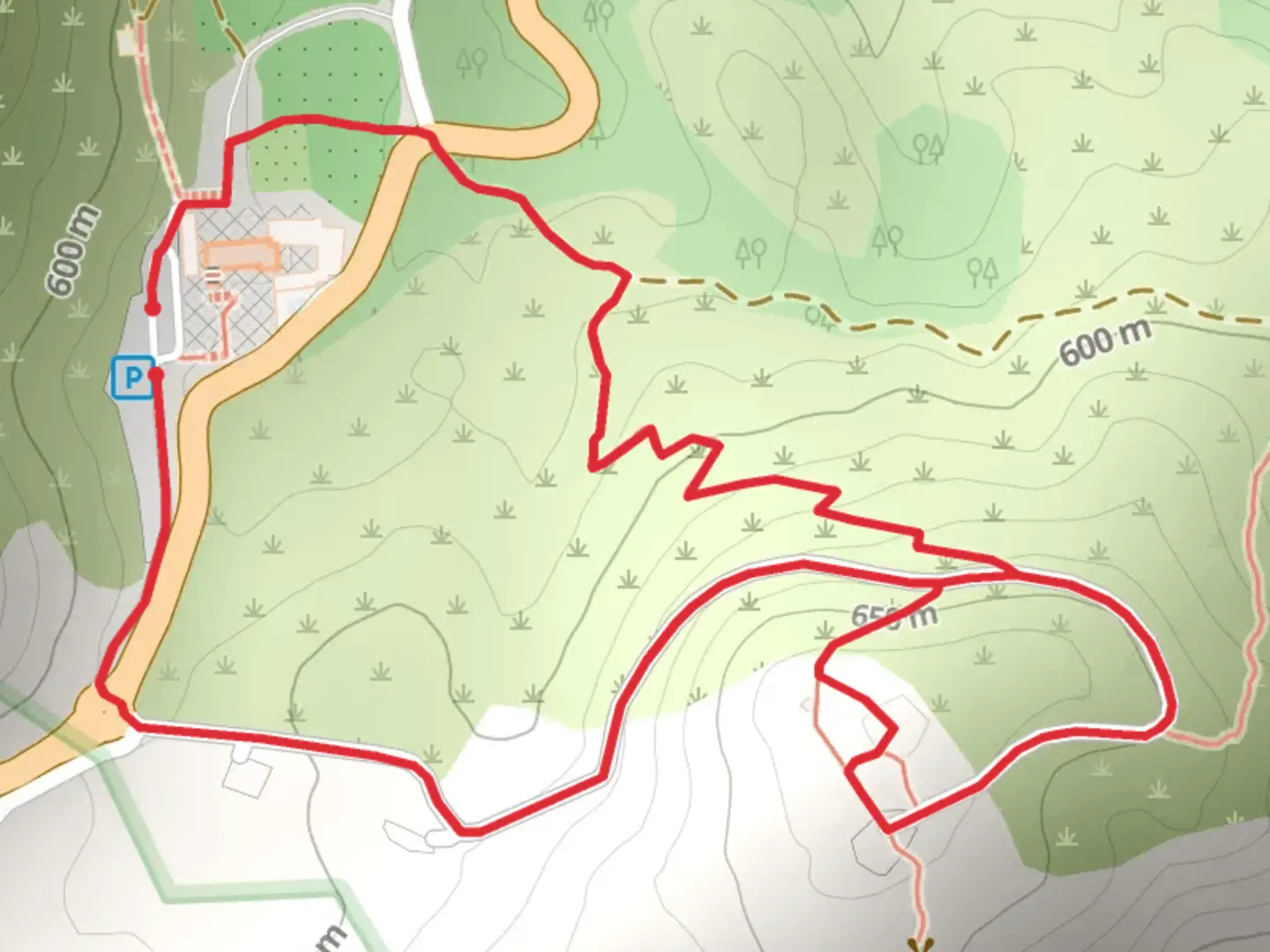 An image depicting the trail Path of Santa Eulalia and heart of Jesus (Sierra Espuña) SL MU 3 and its surrounding area.