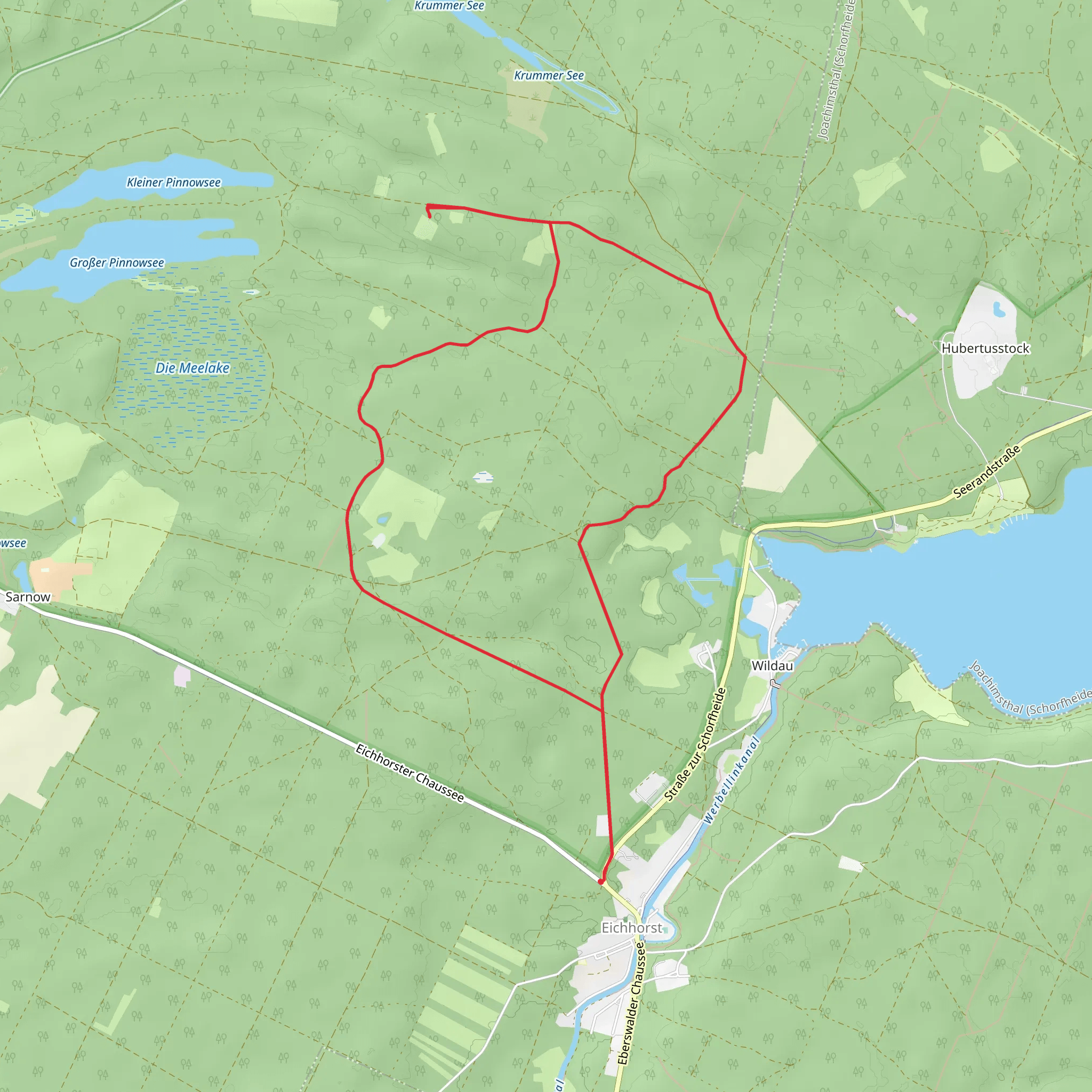 Silkebuche via Gruener Punkt mobile static map