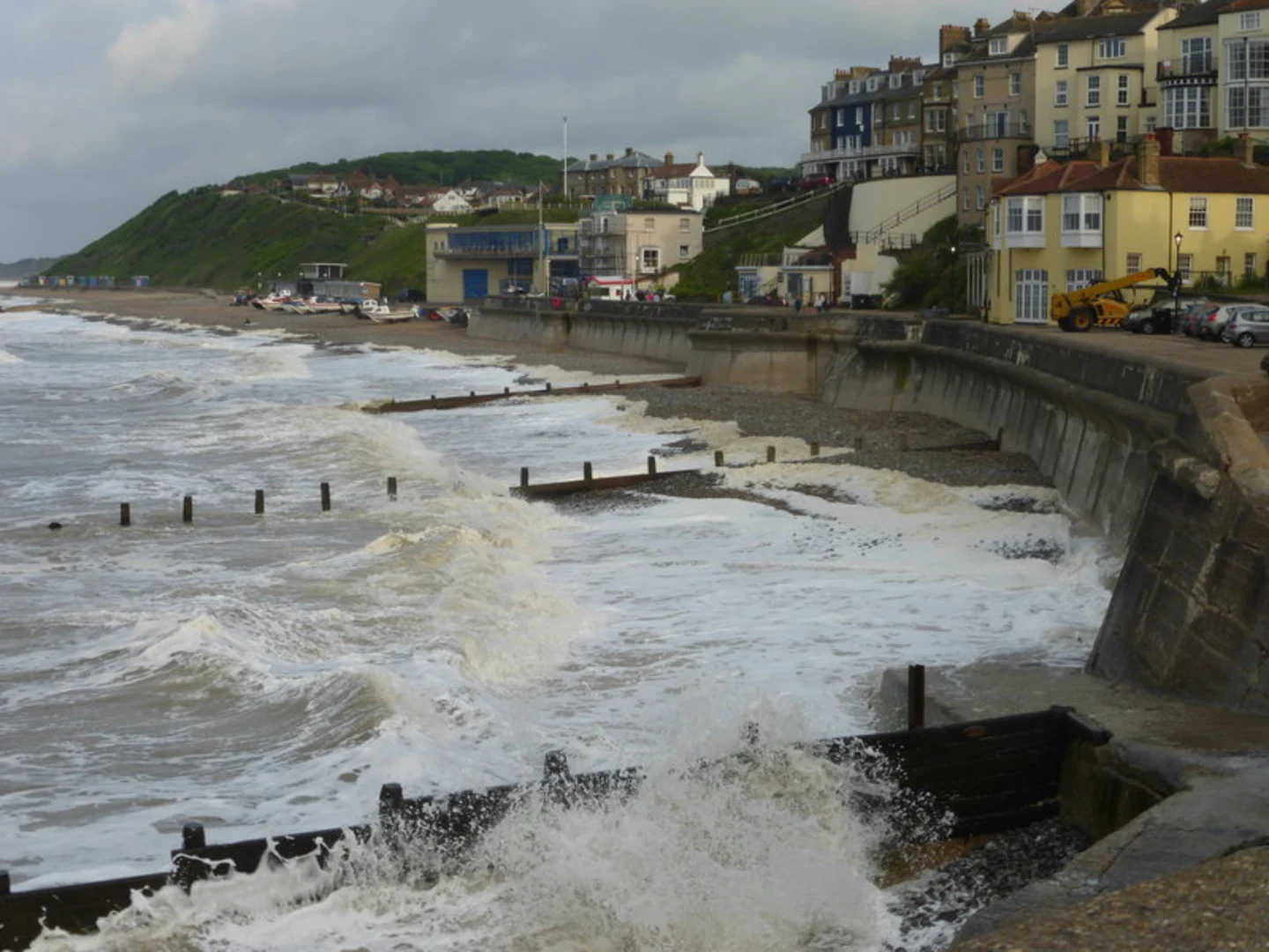 An image depicting the trail Cromer to Overstrand and its surrounding area.