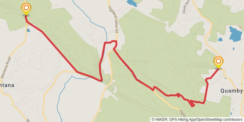 Tasmanian Trail stage 5 Map
