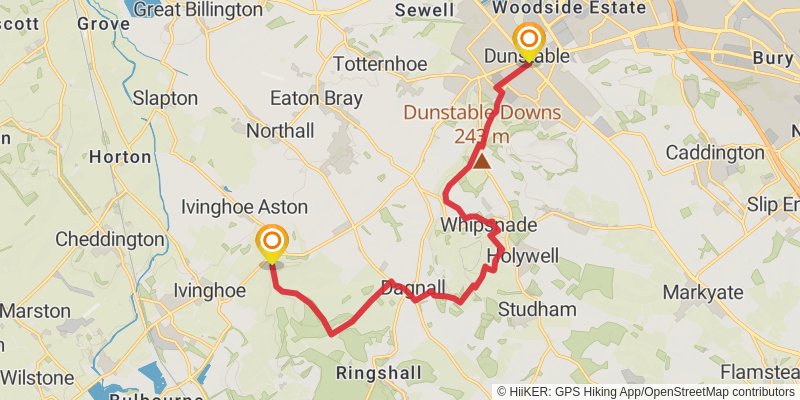 Greater Ridgeway Trail stage 19 Map