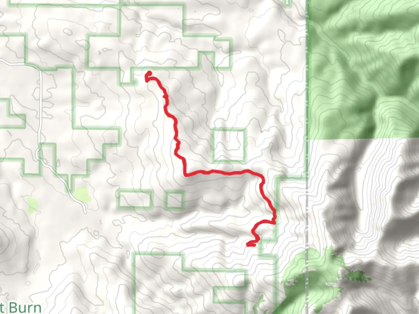 An image depicting the trail Kloochman Butte and Tarbell Trail and its surrounding area.