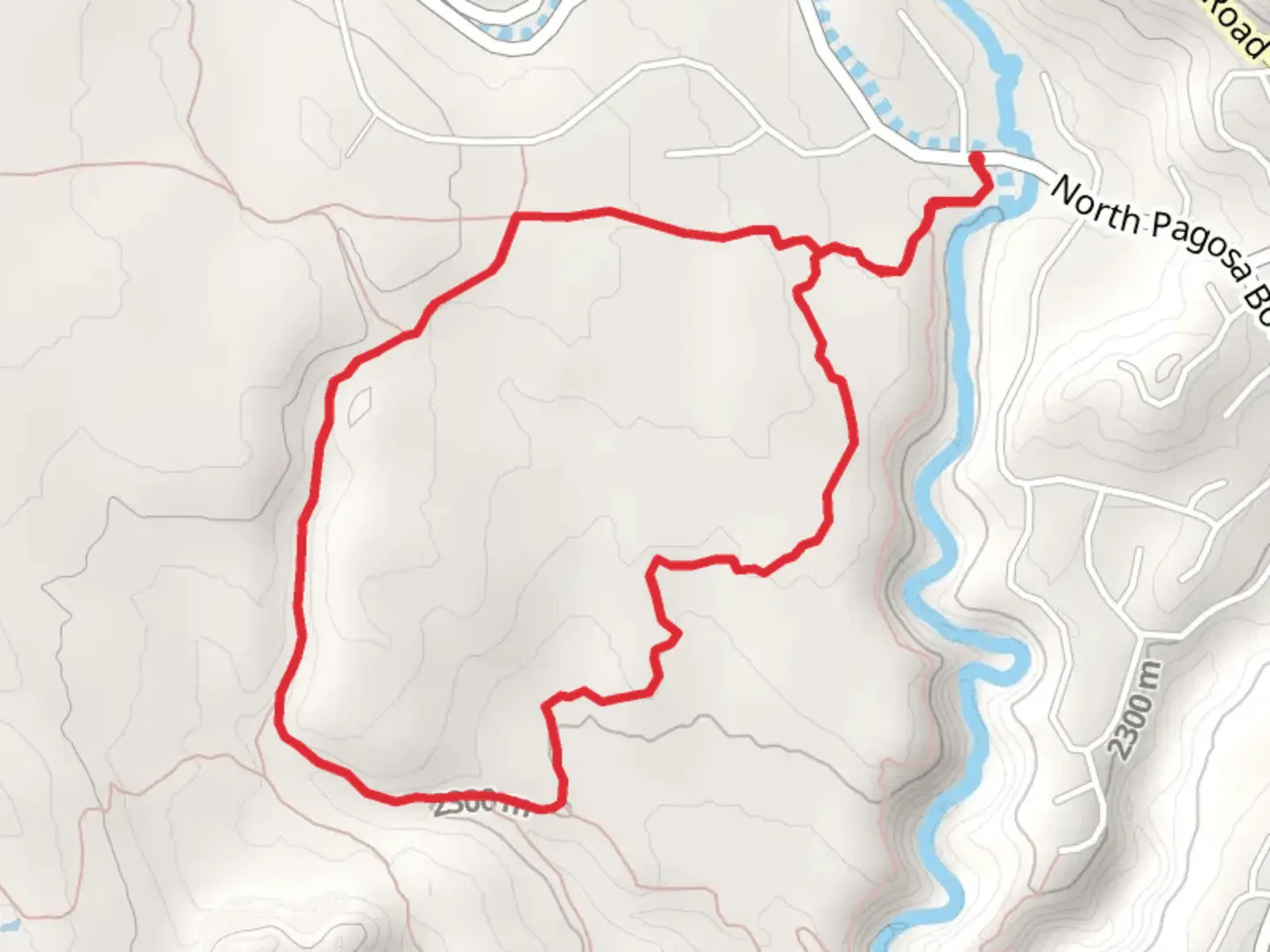 An image depicting the trail Newt Jack, Catamount and Upper Rim Loop and its surrounding area.