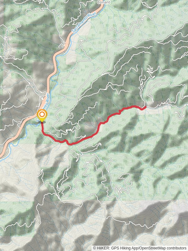 Hazel Creek Out and Back