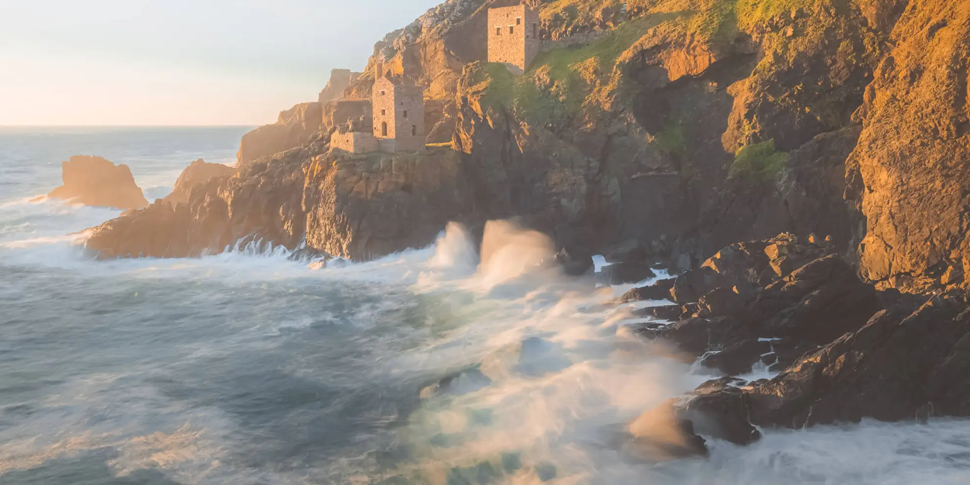 An image depicting the trail Botallack to Higher Bal Walk and its surrounding area.