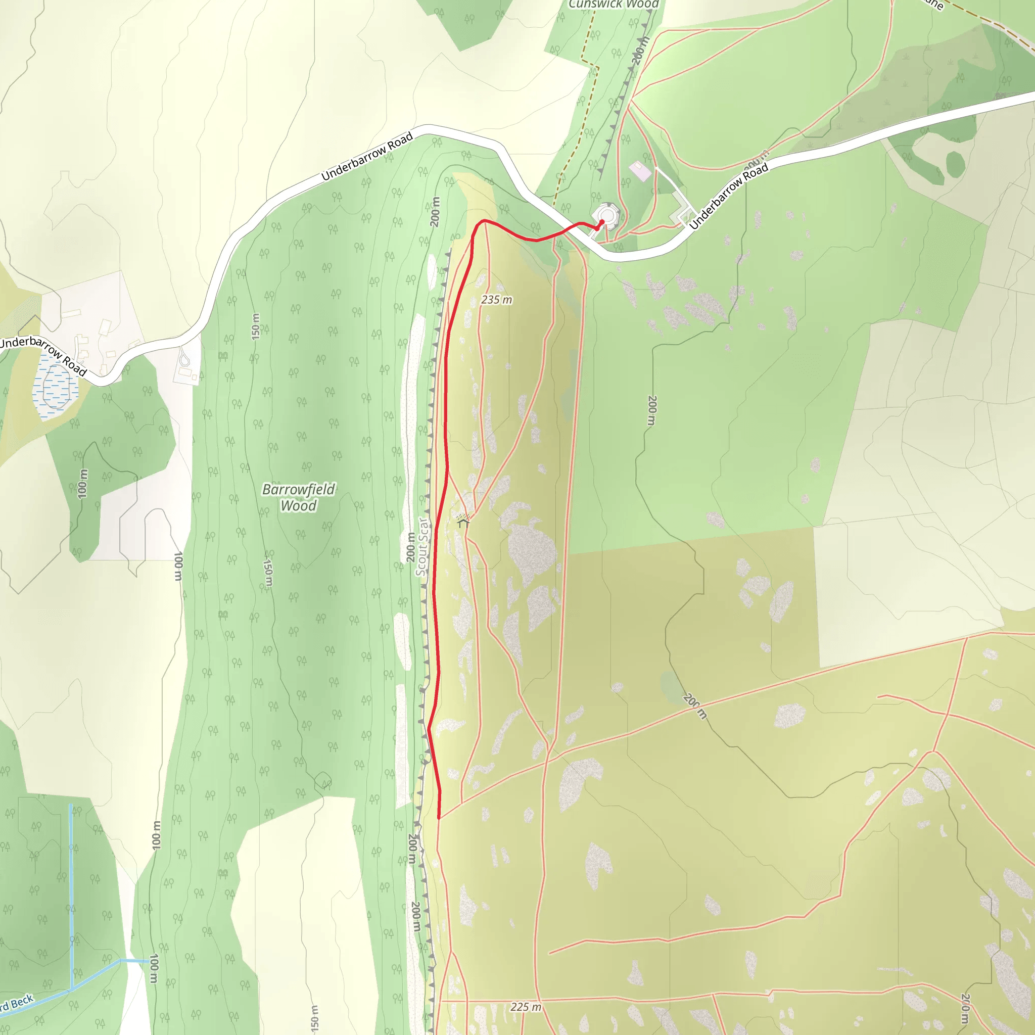 Scout Scar mobile static map