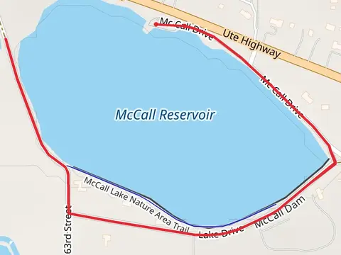 McCall Reservoir Walk