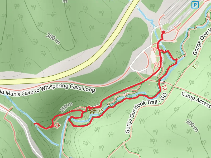 Broken Rock Falls Loop