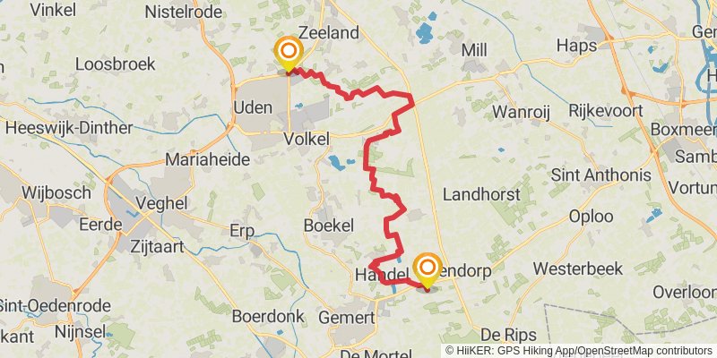 Hertogenpad stage 6 Map