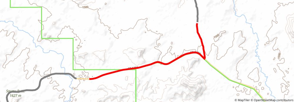 American Discovery Trail South Route stage 295 Map